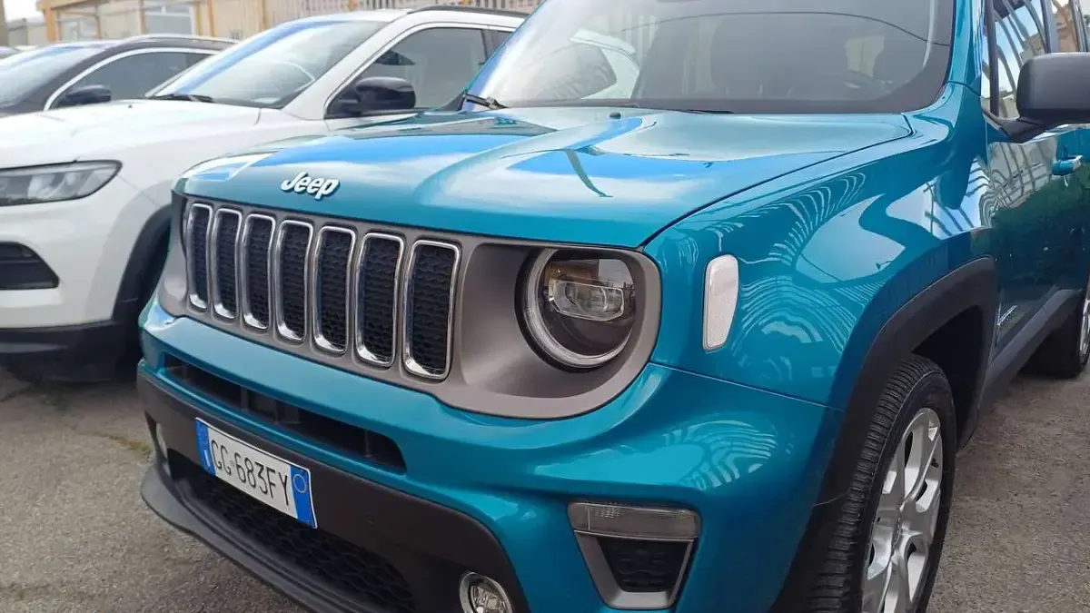 Usata Jeep Renegade Limited 131 CV (96 kW) 2021 Blu/azzurro SUV