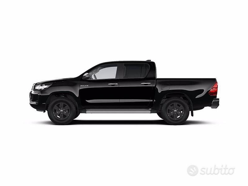 Nuova Toyota HiLux Lounge 150 CV (110 kW) 2025 Nero Pick-up