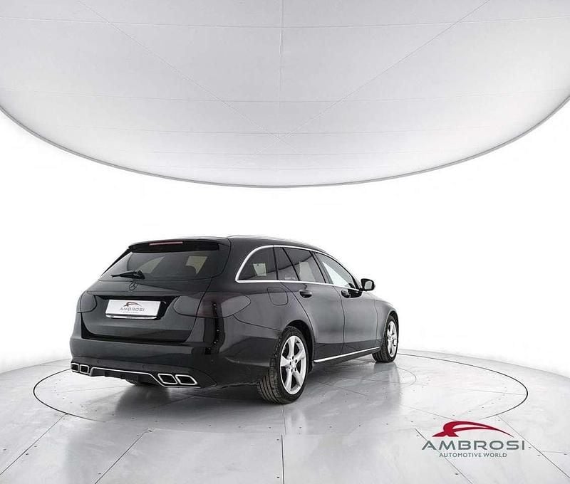 Usata Mercedes C220 Exclusive 170 CV (125 kW) 2015 Nero Station wagon