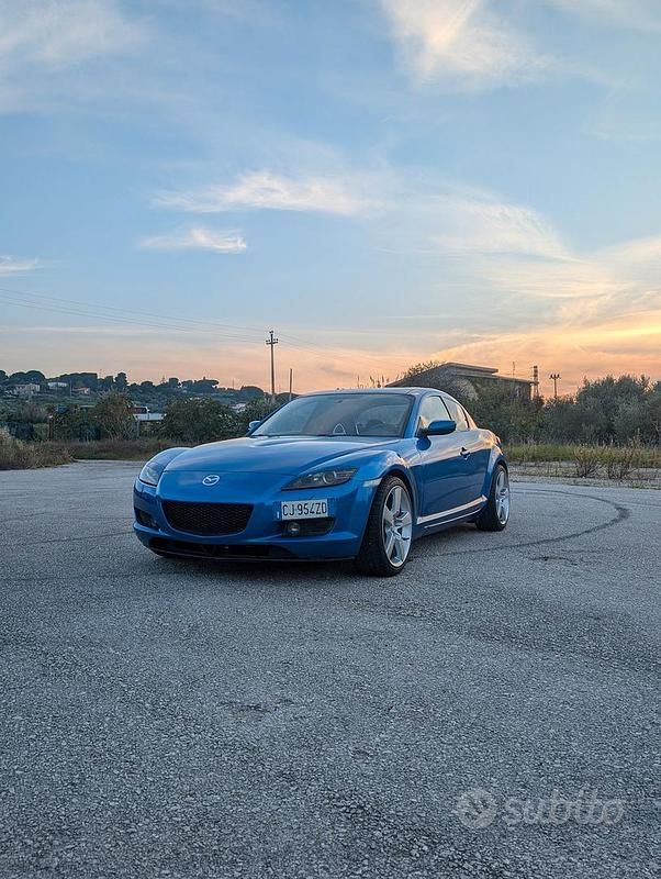 Usata Mazda RX8 231 CV (169 kW) 2004 Blu Coupé