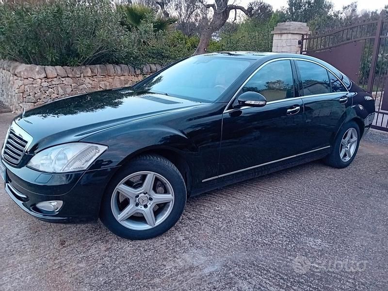 Usata Mercedes S320 Avantgarde 235 CV (172 kW) 2007 Nero Berlina