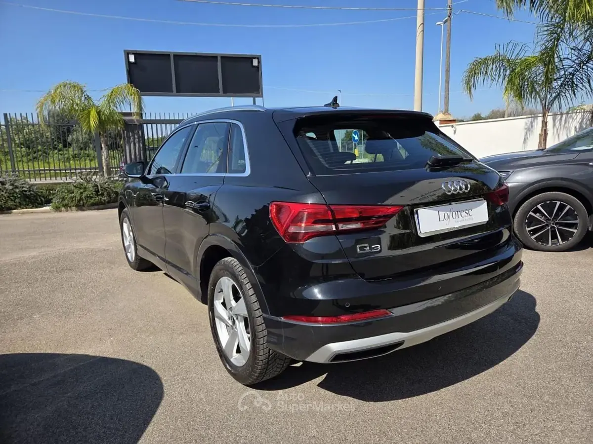 Usata Audi Q3 Advanced 150 CV (110 kW) 2021 Nero metallizzato SUV
