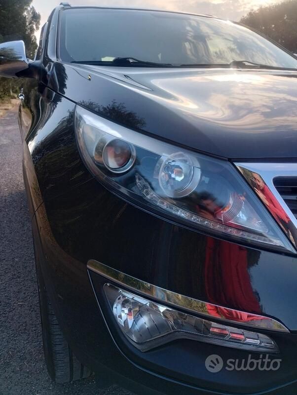 Usata Kia Sportage 116 CV (85 kW) 2014 Nero SUV