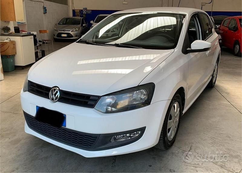Usata VW Polo Comfortline 74 CV (54 kW) 2012 Bianco Utilitaria