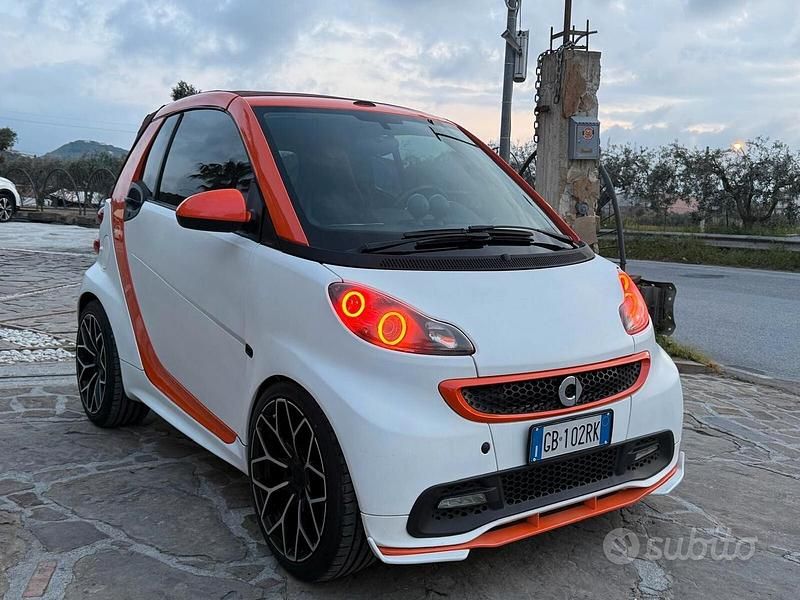 Begagnad Smart ForTwo Cabrio Pure 75 HK (55 kW) 2007 Vit Cab
