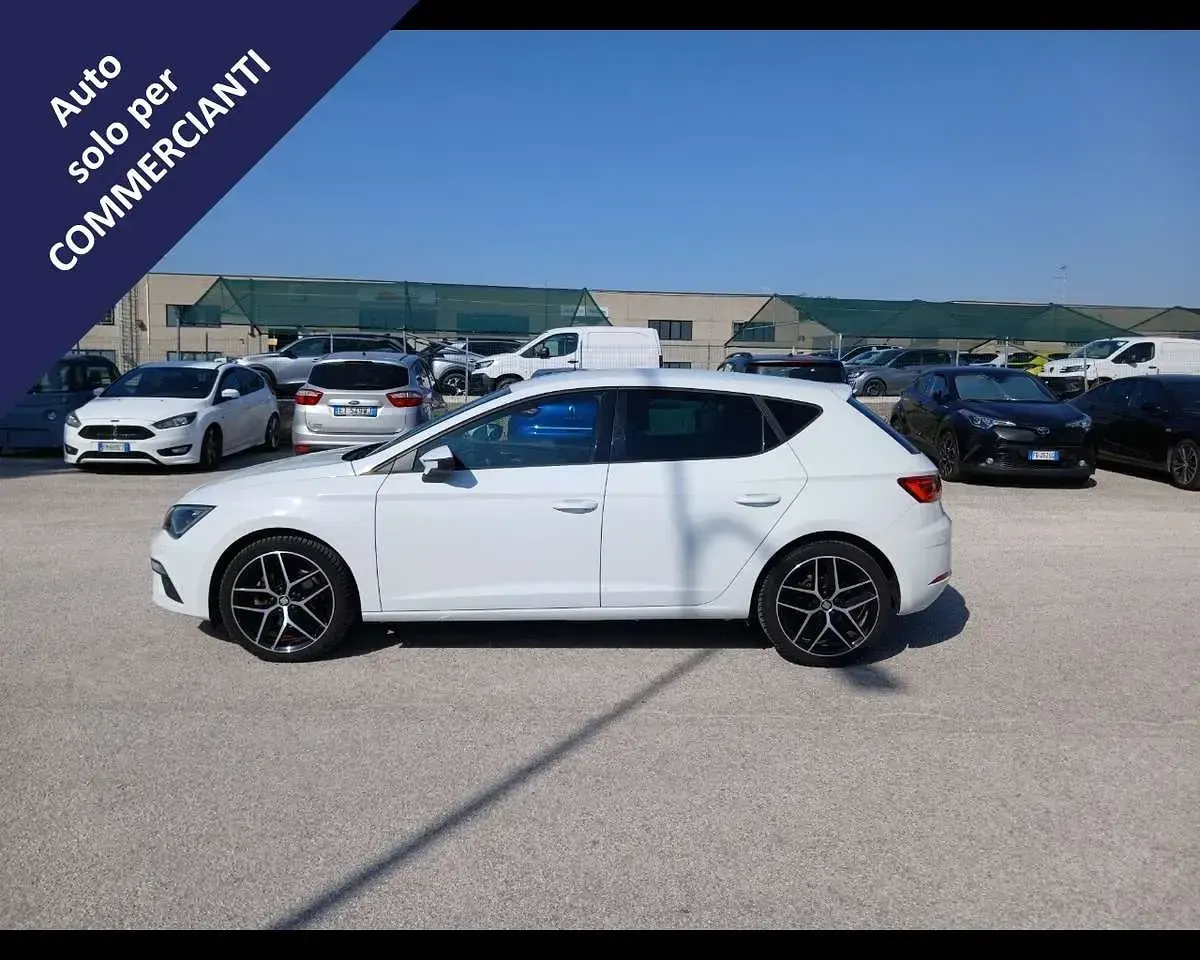 Usata Seat Leon FR 131 CV (96 kW) 2020 Bianco Berlina