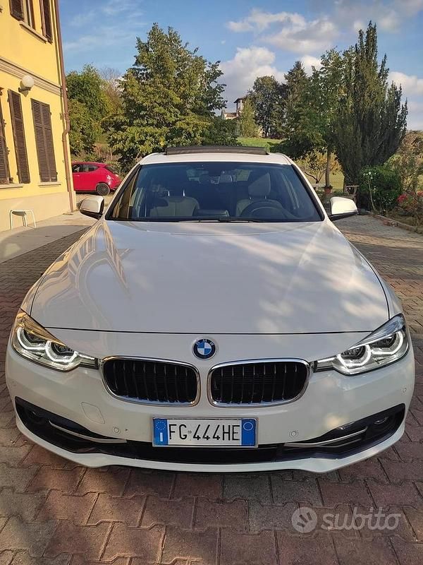 Usata BMW 318 Sport Line 150 CV (110 kW) 2017 Bianco Station wagon