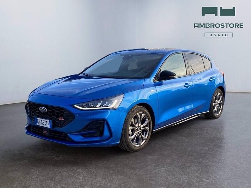 Usata Ford Focus ST-Line X 125 CV (91 kW) 2023 Desert island blue Berlina