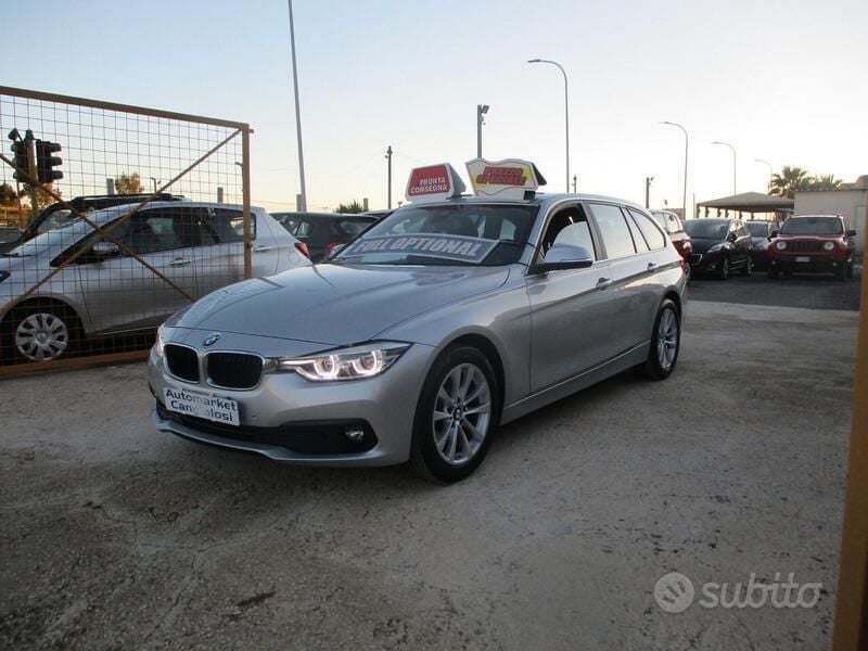 Grigio Usata 2018 BMW 318 Advantage Station wagon | 13.490 € (Buon prezzo) - Immagine 1/4