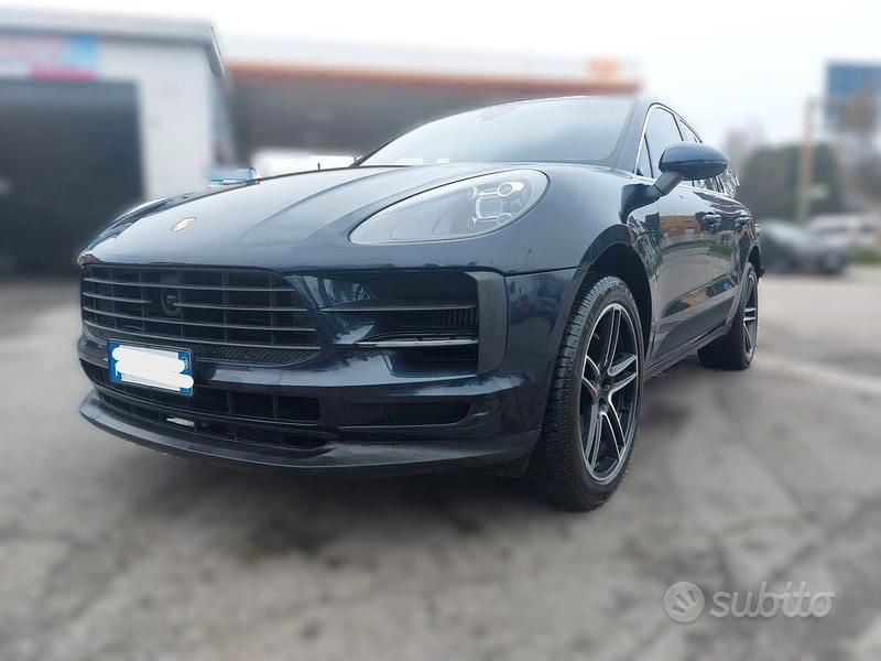 Usata Porsche Macan 354 CV (260 kW) 2019 Blu/azzurro SUV