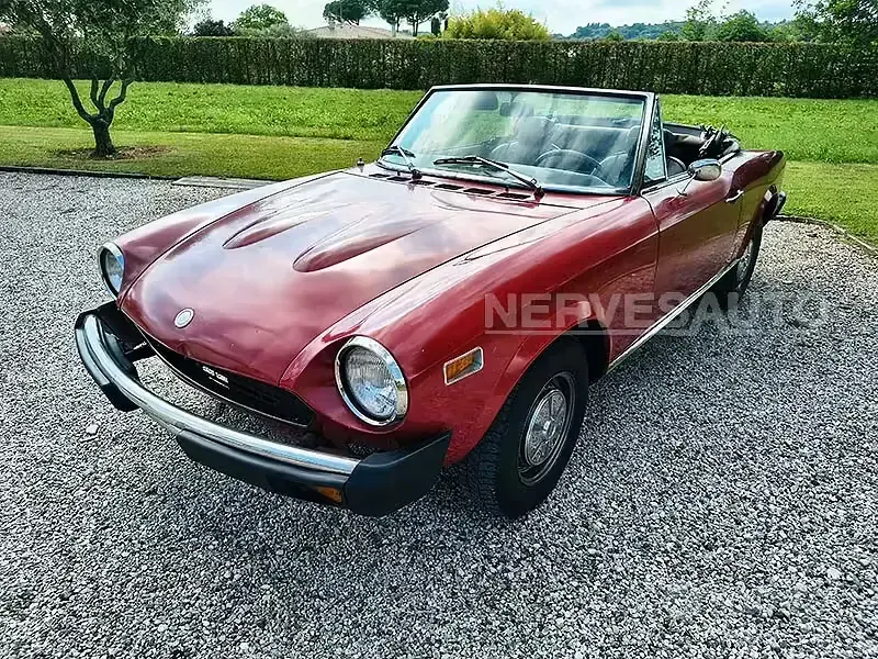 Usata Fiat 1800 118 CV (86 kW) 1970 Rosso Cabrio