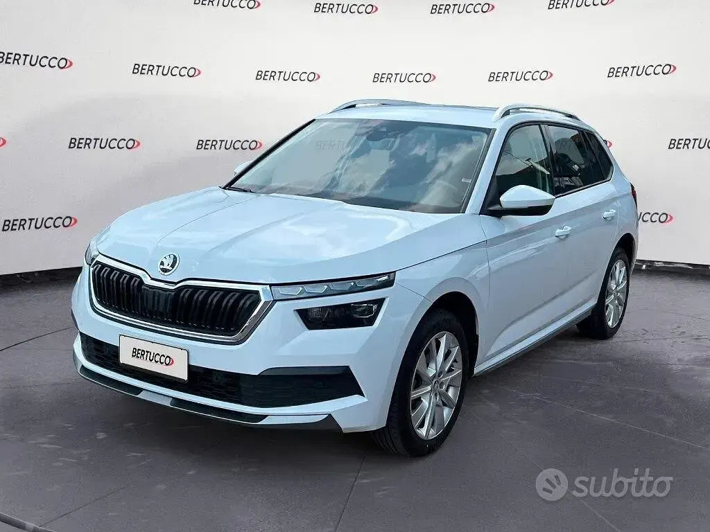 Usata Skoda Kamiq Style 110 CV (80 kW) 2021 Bianco SUV