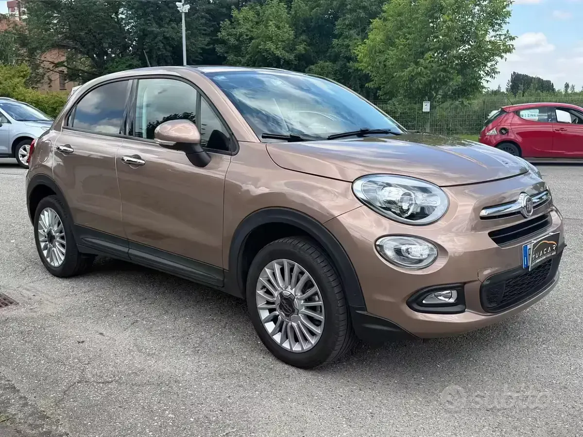 Usata Fiat 500X Lounge 140 CV (102 kW) 2018 Marrone SUV