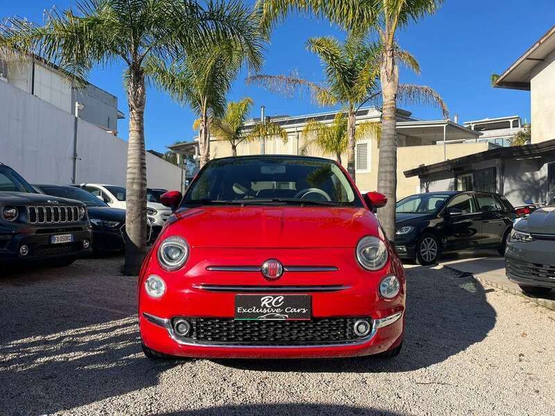 Usata Fiat 500C Lounge 69 CV (50 kW) 2019 Rosso Cabrio
