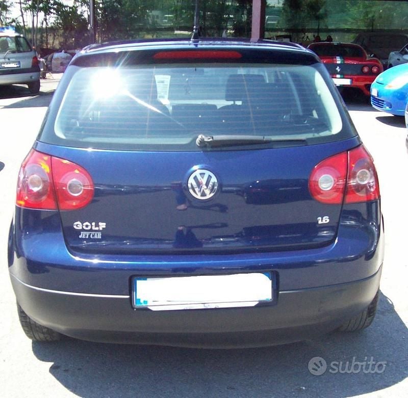 Usata VW Golf IV Comfortline 104 CV (76 kW) 2006 Blu Berlina