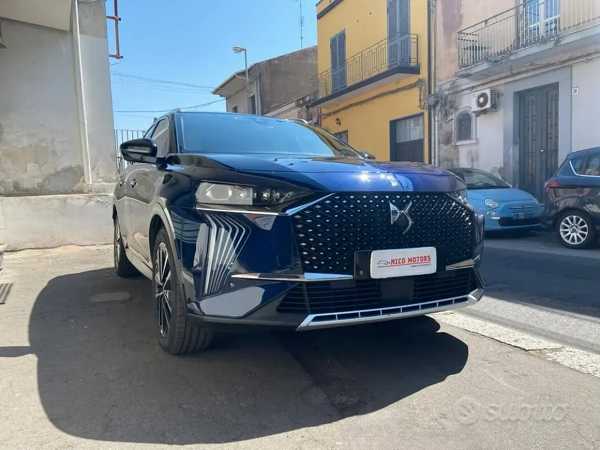 Usata DS Automobiles DS7 Crossback Opera 131 CV (96 kW) 2022 Blu/azzurro SUV