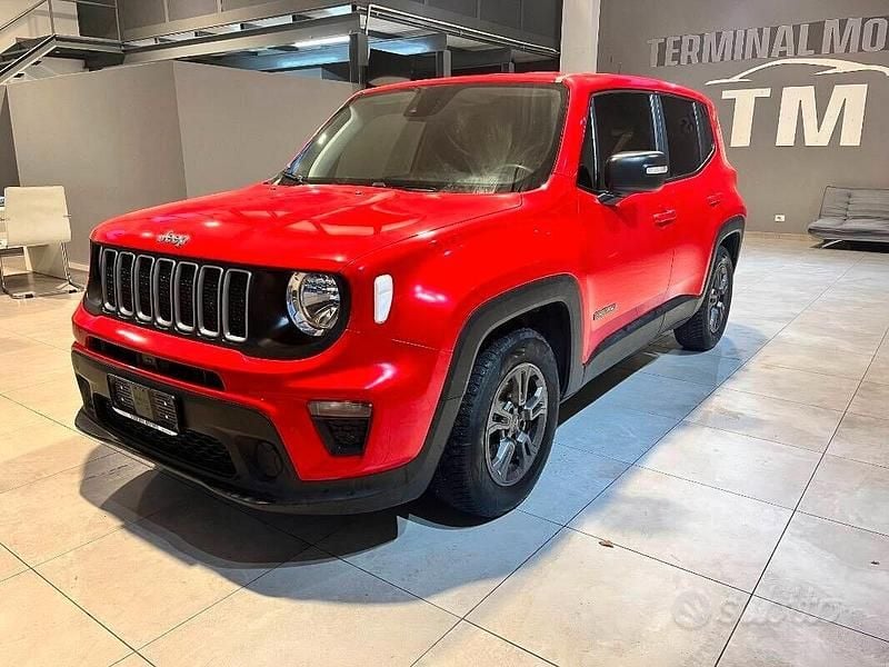 Usata Jeep Renegade Longitude 130 CV (95 kW) 2022 Rosso SUV