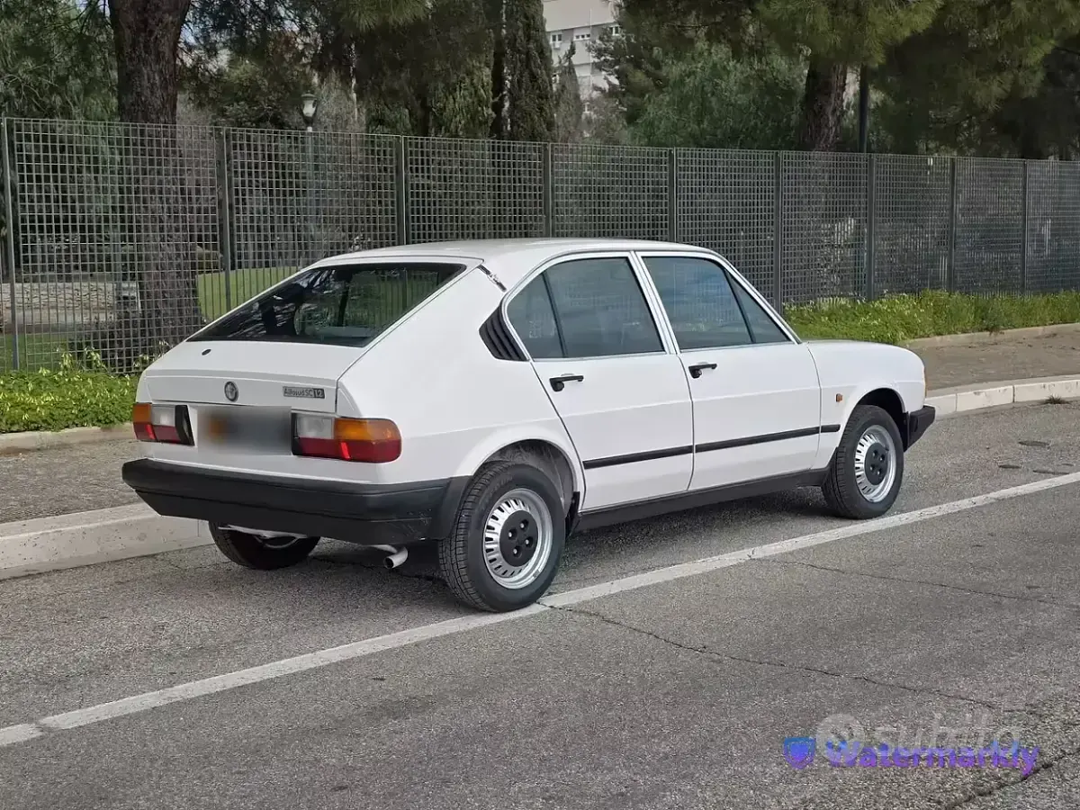 Usata Alfa Romeo Alfasud 68 CV (50 kW) 1983 Bianco Berlina
