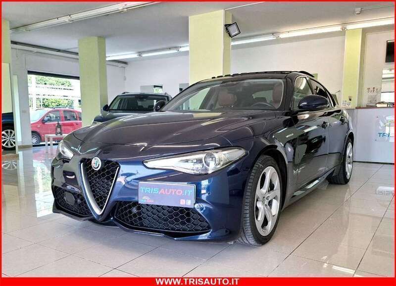 Usata Alfa Romeo Giulia Veloce 212 CV (155 kW) 2017 Blu Berlina