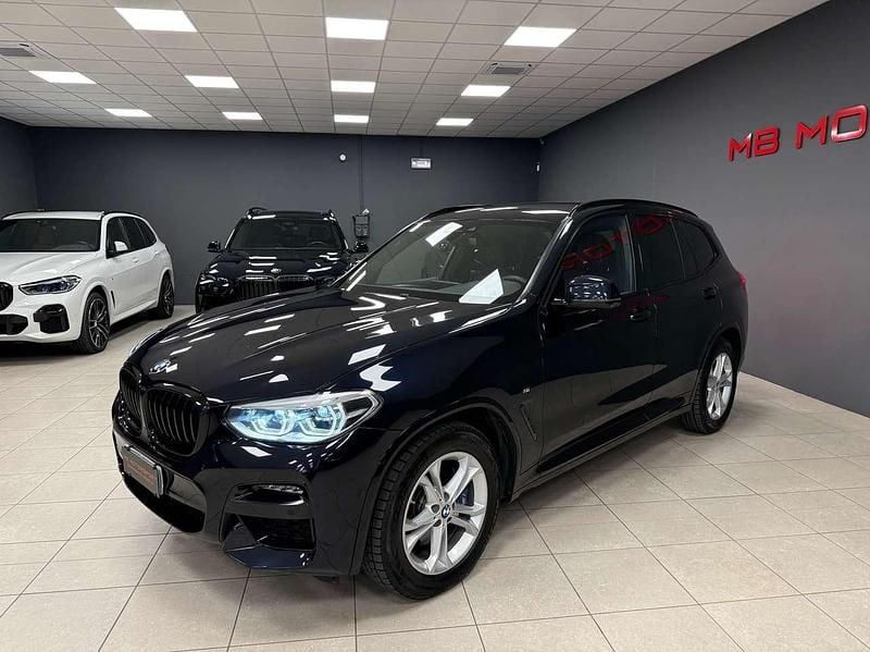 Usata BMW X3 M Sport 190 CV (139 kW) 2021 Carbon schwartz SUV