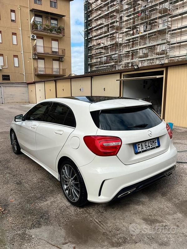 Usata Mercedes A180 AMG 2015 Bianco Berlina