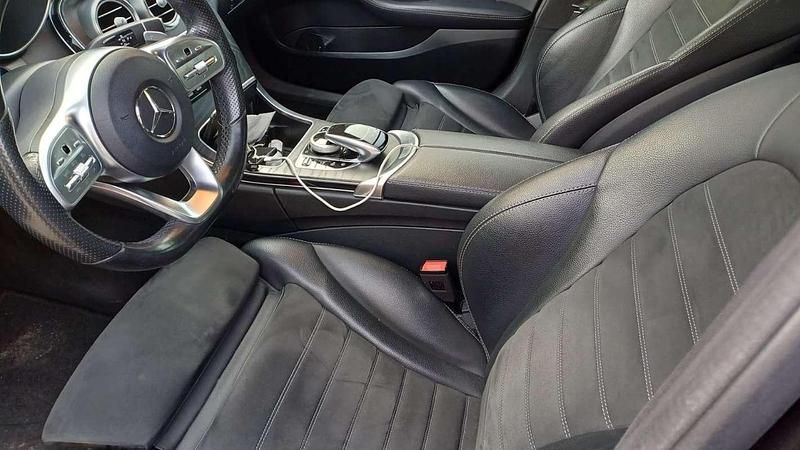 Usata Mercedes C180 AMG 122 CV (89 kW) 2019 Nero Berlina