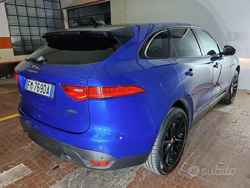 Occasion Jaguar F-Pace Portfolio 241 ch (177 kW) 2017 Bleue SUV