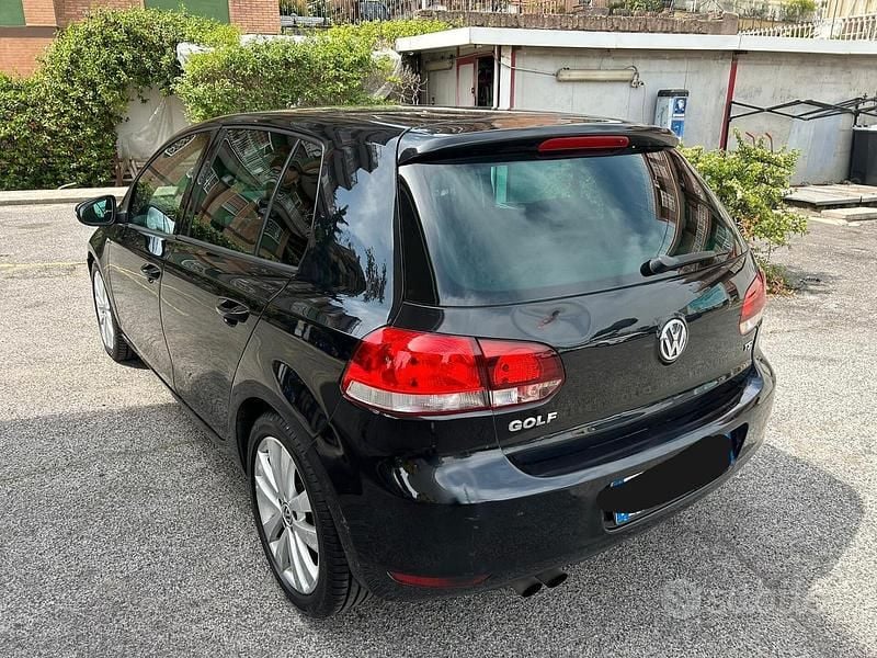 Usata VW Golf VI Highline 122 CV (89 kW) 2011 Nero Utilitaria