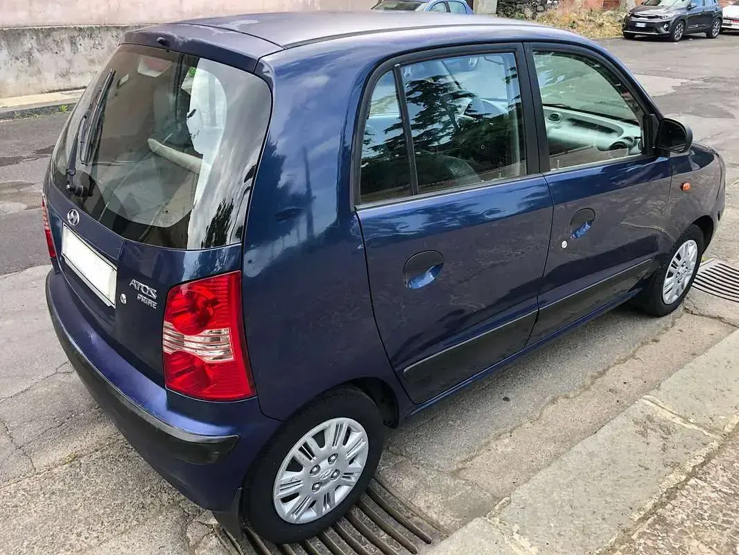 Usata Hyundai Atos Prime 58 CV (42 kW) 2007 Blu/azzurro Utilitaria