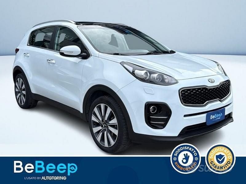 Usata Kia Sportage Style 115 CV (84 kW) 2016 Bianco pastello SUV