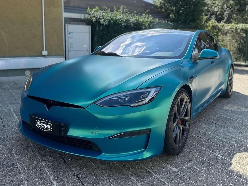 Usata Tesla Model S Performance 734 kW (999 CV) 2024 Blu/azzurro Utilitaria