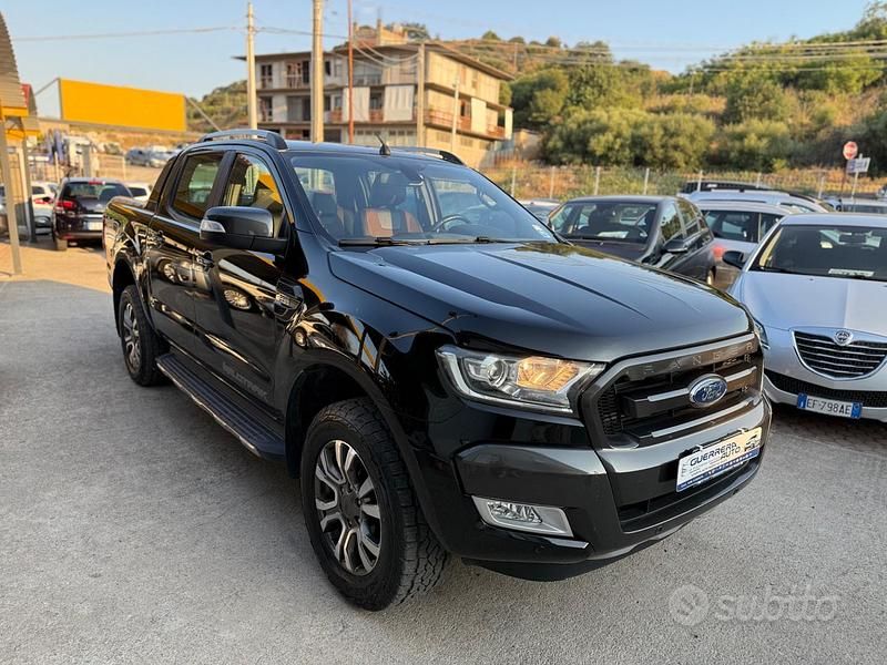 Usata Ford Ranger Wildtrack 160 CV (117 kW) 2018 Nero Pick-up