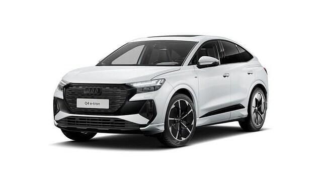 Bianco ghiaccio Usata 2025 Audi Q4 e-tron S-Line SUV | 52.900 € (Molto cara) - Immagine 1/4