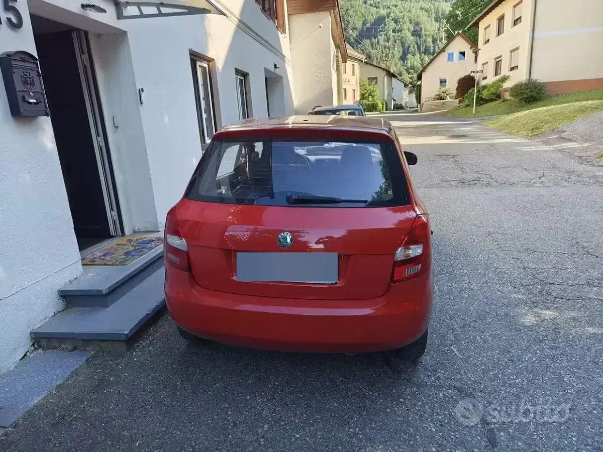 Usata Skoda Fabia 60 CV (44 kW) 2009 Rosso Berlina