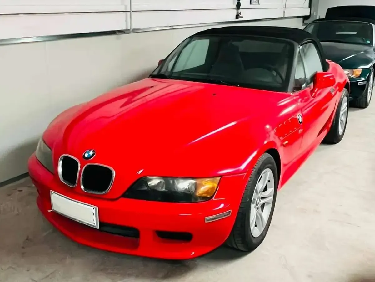 Usata BMW Z3 116 CV (85 kW) 1997 Rosso Cabrio