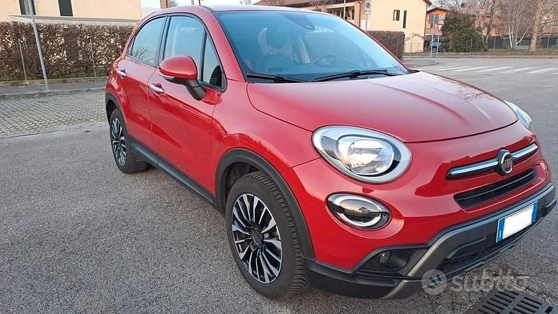 Usata Fiat 500X Cross 120 CV (88 kW) 2019 Rosso SUV