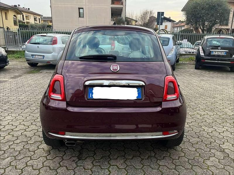 Usata Fiat 500 Lounge 69 CV (50 kW) 2017 Lilla Utilitaria