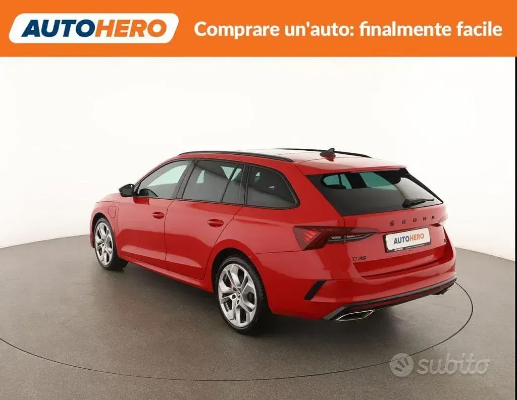 Usata Skoda Octavia 150 CV (110 kW) 2021 Rosso Station wagon