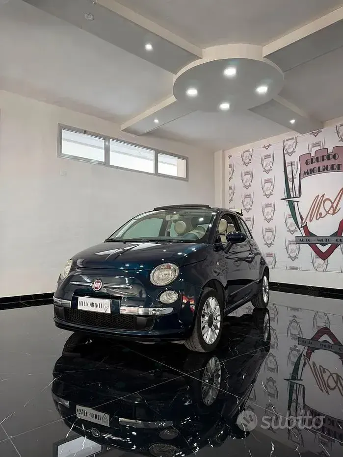 Usata Fiat 500 Lounge 69 CV (50 kW) 2015 Cabrio