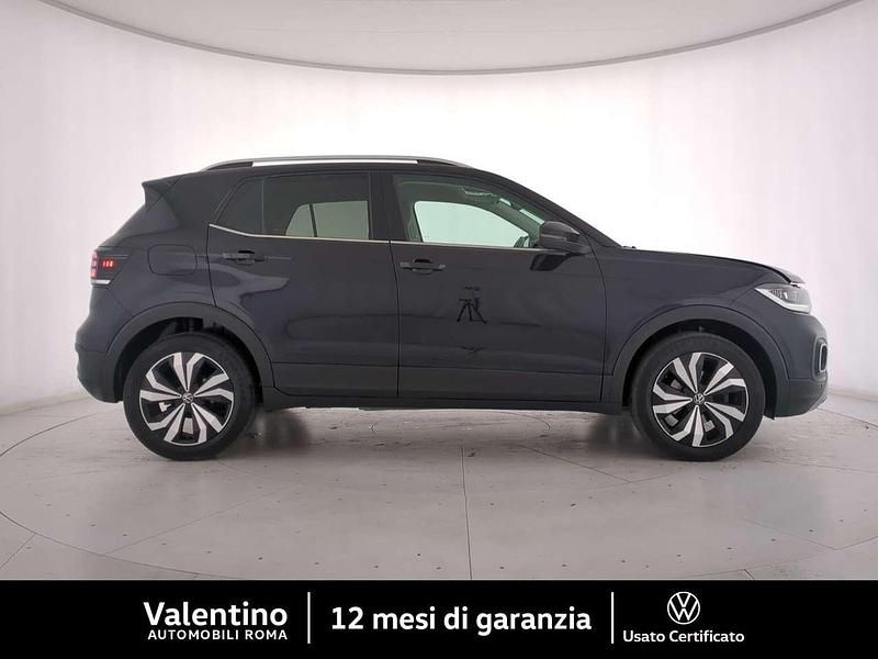 Usata VW T-Cross Advance 110 CV (80 kW) 2023 Nero SUV
