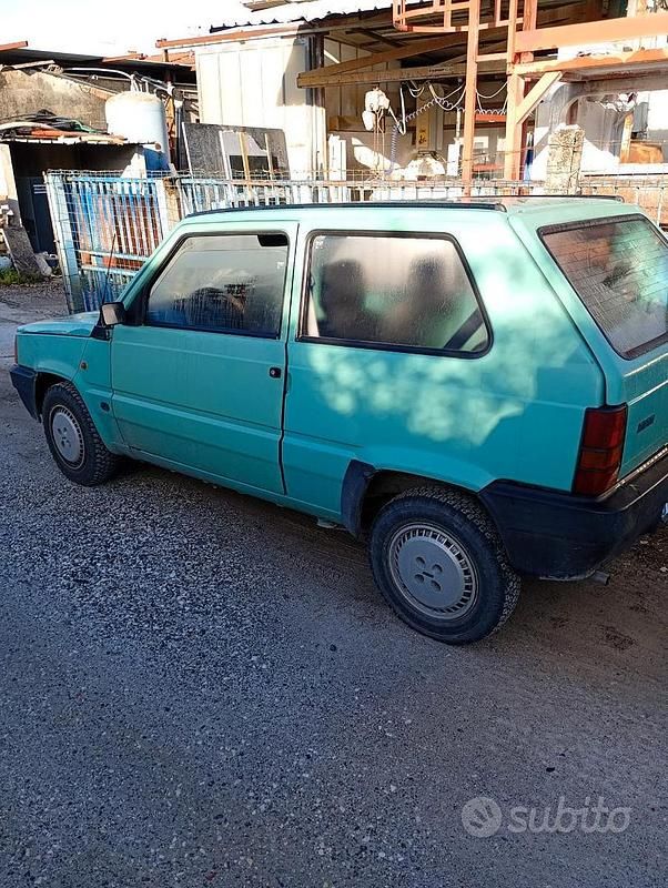 Usata Fiat Panda 54 CV (39 kW) 2001 Verde Utilitaria