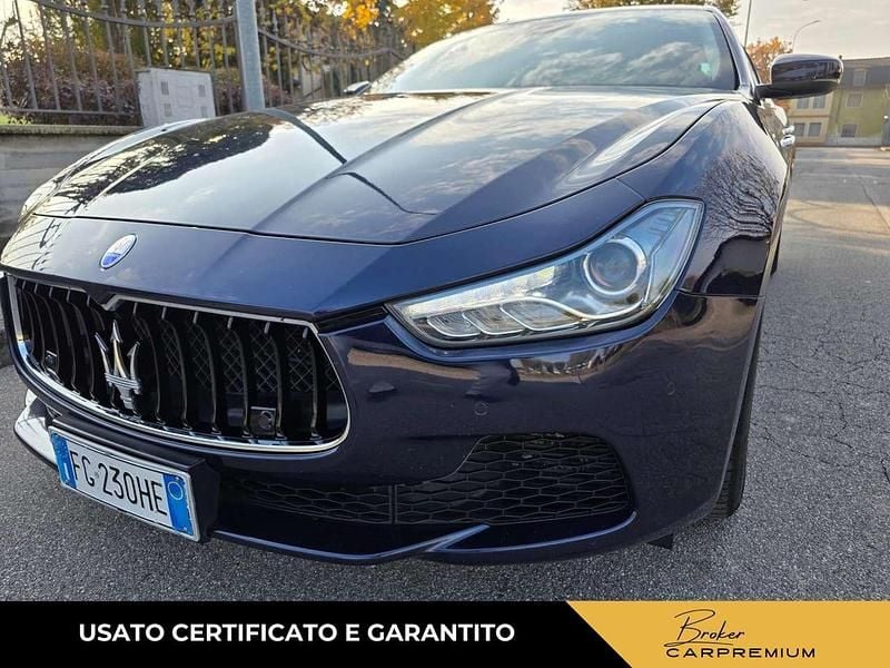 Usata Maserati Ghibli 350 CV (257 kW) 2017 Blu/azzurro Berlina