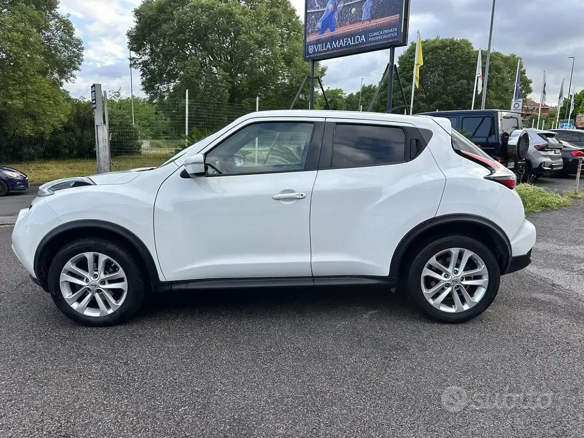 Usata Nissan Juke Tekna 110 CV (80 kW) 2015 Bianco SUV