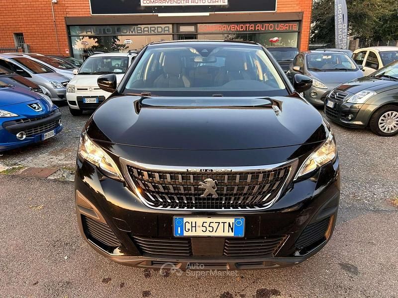 Usata Peugeot 3008 Active 131 CV (96 kW) 2017 Nero SUV