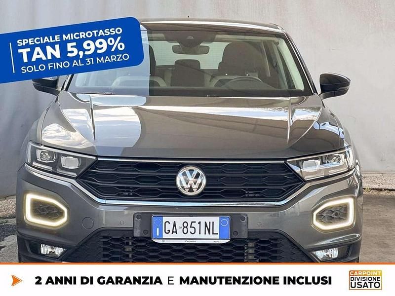 Usata VW T-Roc Advance 150 CV (110 kW) 2020 Grigio SUV