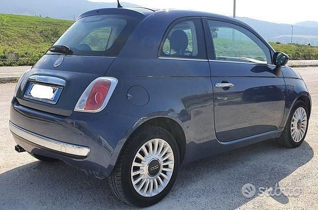 Usata Fiat 500 95 CV (69 kW) 2012 Blu
