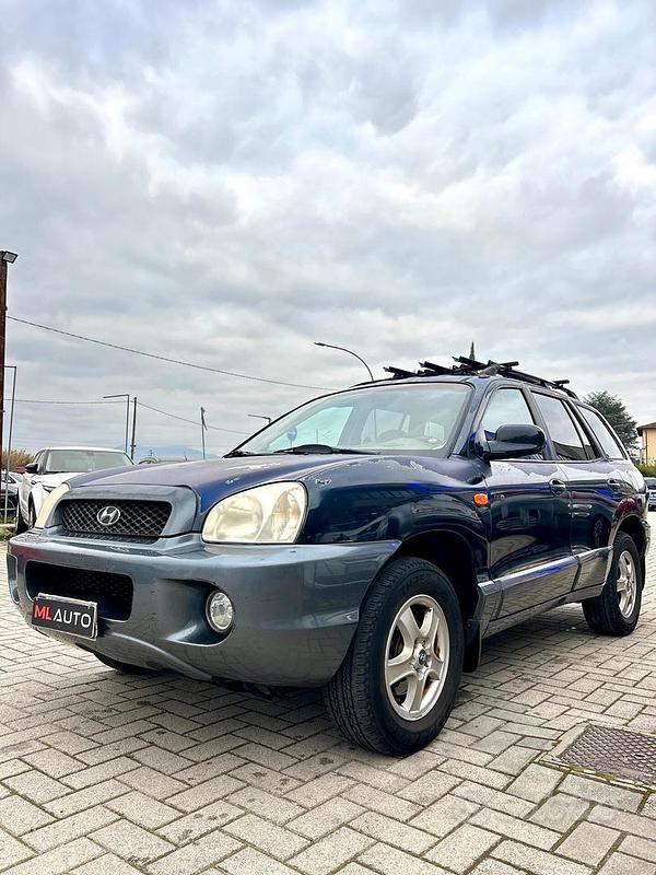 Usata Hyundai Santa Fe GLS 112 CV (82 kW) 2004 Blu SUV