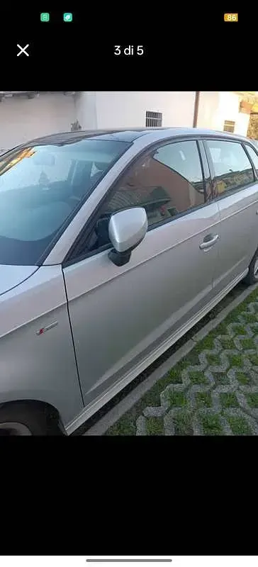 Usata Audi A3 Ambiente 105 CV (77 kW) 2013 Grigio Berlina