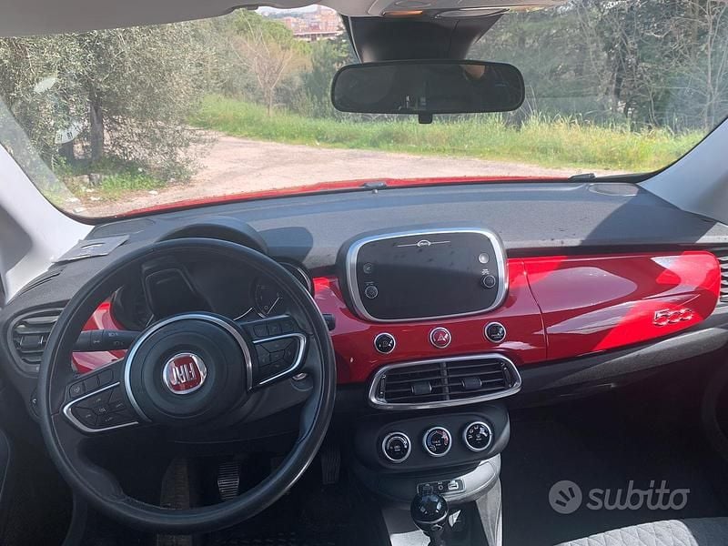 Usata Fiat 500X 120 CV (88 kW) 2019 Rosso SUV