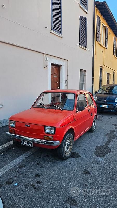 Rosso Usata 1970 Fiat 126 Due volumi | 3500 € - Immagine 1/4